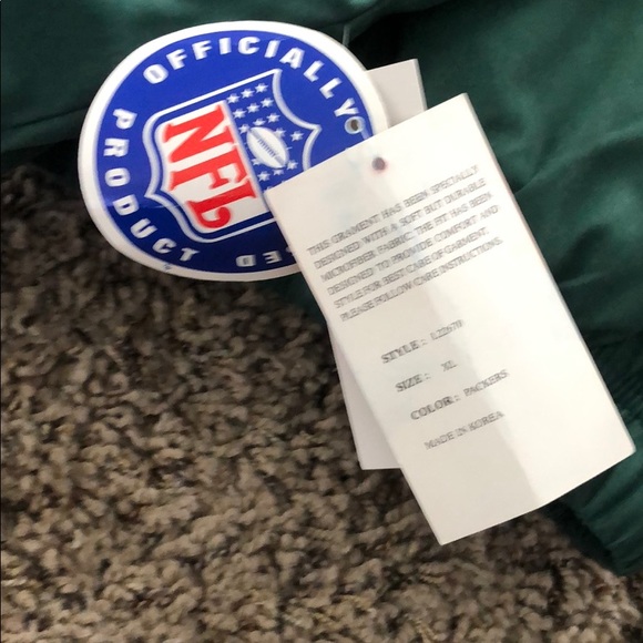 Worn Once XL Green Bay Packers Micro Fiber Jacket - Picture 5 of 6